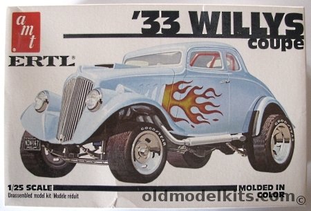 AMT 1/25 1933 Willys Coupe, 6570 plastic model kit